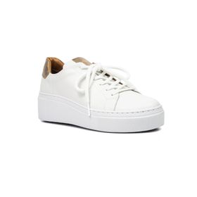 Zapatillas Para Mujer Cuero Kiana Blanco Hush Puppies