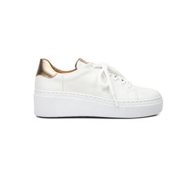 Zapatillas Para Mujer Cuero Kiana Blanco Hush Puppies