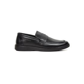 Mocasines Para Hombre Cuero Ramon Negro Hush Puppies