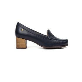Zapatos Para Mujer Cuero Eduarda Azul Hush Puppies