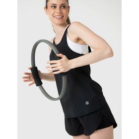 Polo Sin Manga Para Mujer Tank Cloe Aloe Negro Bsoul