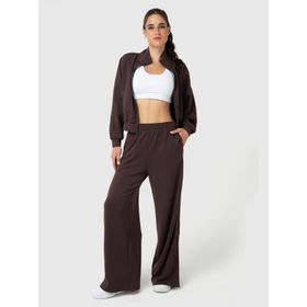 Polera Para Mujer Modal Full Zip Aloe Marrón Bsoul