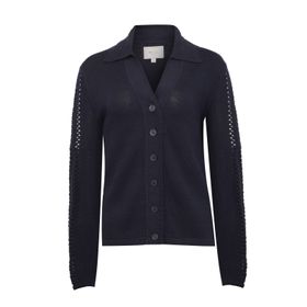 Sweater Algodón Orgánico Para Mujer Angelonia Azul Rockford