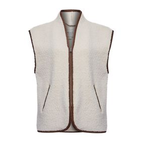 Chaleco Acrílico/Lana Para Mujer Gerbera Blanco Rockford