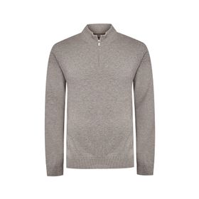 Sweater Lana Para Hombre Massahalf Gris Rockford