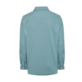 Camisa M/L Algodón Orgánico Para Hombre Mild Celeste Rockford
