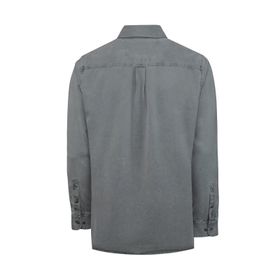 Camisa M/L Tencel Para Hombre Tencel Gris Rockford