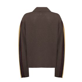 Sweater Algodón Orgánico Para Mujer Angelonia Marrón Rockford