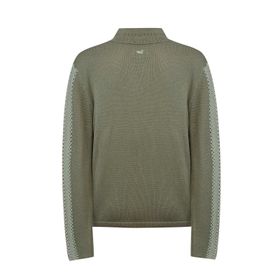 Sweater Algodón Orgánico Para Mujer Angelonia Verde Rockford