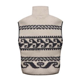 Chaleco Acrílico/Lana Para Mujer Lantana Beige Rockford