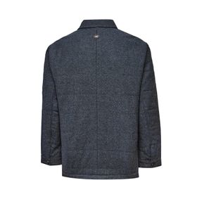 Casaca Lana Para Hombre Lewis Azul Rockford