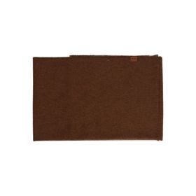 Bufanda Poliéster Reciclado/Lana Unisex RKF Scarf Classic Marrón Rockford