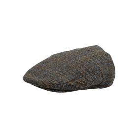 Boina LanaHombre RKF Harristwd Beret Marrón Rockford