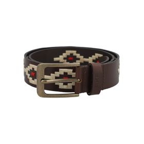 Cinturón CueroHombre Rf Fusi Marrón Rockford