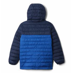 Casaca Para Niño Sintética Con Capucha Powder Lite™ II Azul Vestuario
