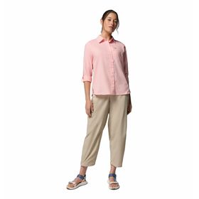 Blusa Para Mujer Manga Larga Silver Ridge™ Utility II Rosado Vestuario