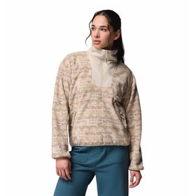 Polar Para Mujer Con 1/2 Cierre Sequoia Grove™ Beige Vestuario