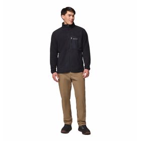 Polar Para Hombre Con Cierre Completo Fast Trek™ Overlay Negro Vestuario