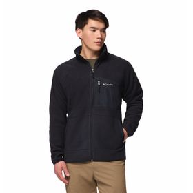 Polar Para Hombre Con Cierre Completo Fast Trek™ Overlay Negro Vestuario
