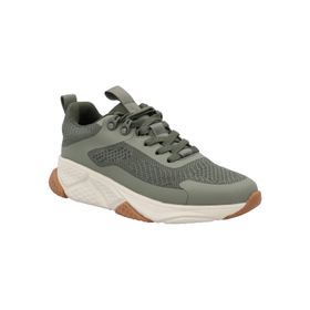 Zapatilla Para Mujer Cuero Benza Verde Rockford