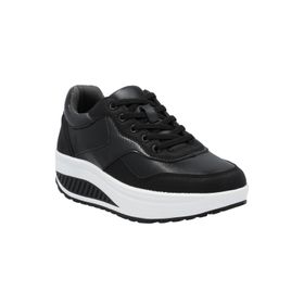 Zapatilla Para Mujer Sintetico Whitney Negro Hush Puppies
