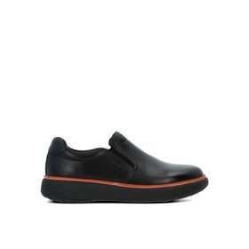 Slip On Para Hombre Cuero Lite G Negro Hush Puppies
