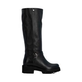 Bota Para Mujer Cuero Blisda Negro Hush Puppies