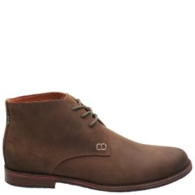 Botín Para Hombre Cuero Smith Café Rockford