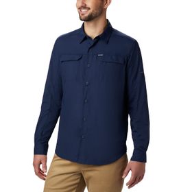 Camisa Para Hombre Manga Larga Silver Ridge™ 2.0 Azul Columbia