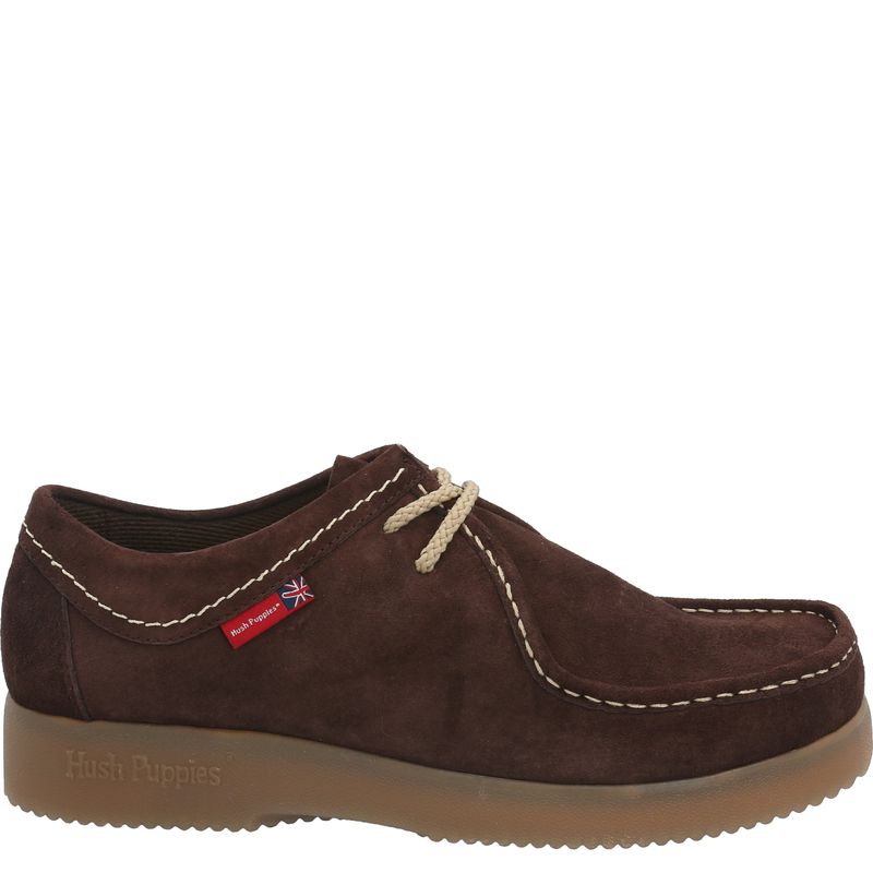 Mens Hush Puppies Julian Shoes In Tan