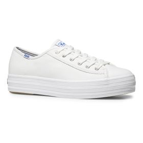ZAPATILLA KEDS ZAPATILLATRIPLE KICK LEATHER WHITE PARA MUJER