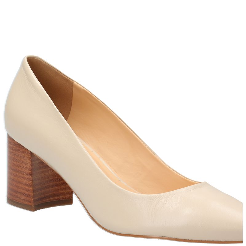 Zapato-Para-Mujer-Cuero-Nora-beige-Crudo-Hush-Puppies