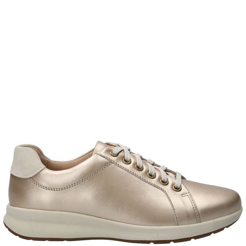 Zapatilla-Para-Mujer-Cuero-Spinal-Sneaker-dorado-Hush-Puppies