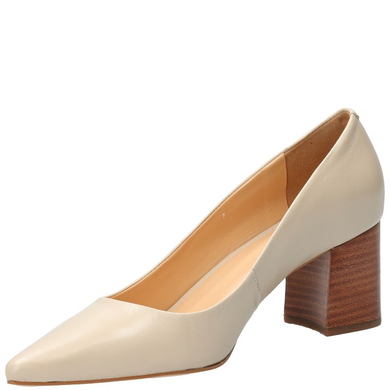 Zapato-Para-Mujer-Cuero-Nora-beige-Crudo-Hush-Puppies
