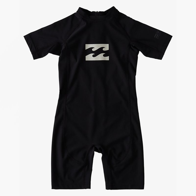 Lycra-Entera-Mc-Manga-Corta-Niño--2-7--All-Day-Springsuit-Negro-Billabong