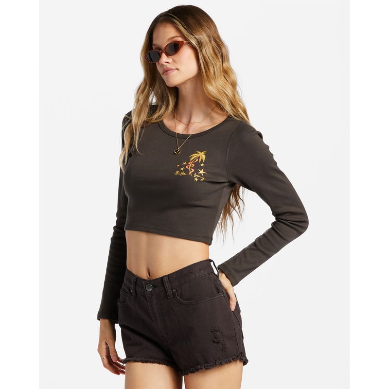 Short--Mujer-Drift-Away-Negro-Billabong