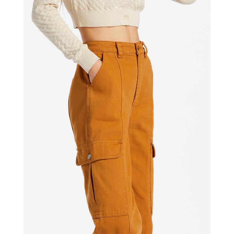 Pantalon--Mujer-Wall-To-Wall-Naranja-Billabong