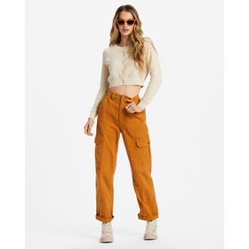 PANTALÓN PARA MUJER  WALL TO WALL NARANJA BILLABONG