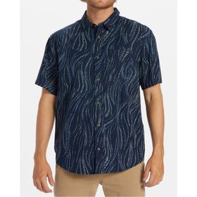 Camisa  Manga Corta Hombre Sundays Mini Azul Billabong