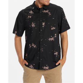 Camisa  Manga Corta Hombre Sundays Mini Negro Billabong