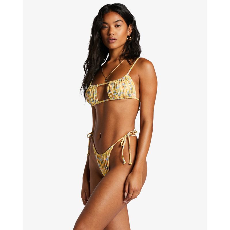 Bikini-Bottom--Mujer-Southern-Floral-Ruched--Hike-Multicolor-Billabong
