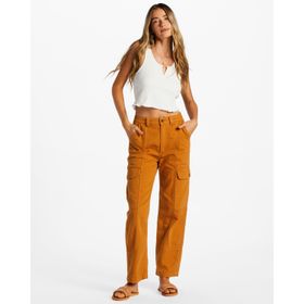 PANTALÓN PARA MUJER  WALL TO WALL NARANJA BILLABONG