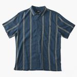Camisa-Manga-Corta-Hombre-Sundays-Jacquard-Azul-Billabong