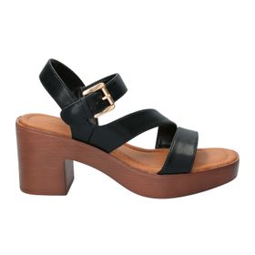 Sandalia Para Mujer Sintético Chloe Negro Hush Puppies