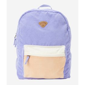 MOCHILA BILLABONG ALGODÓN SCHOOLS OUT CORD MORADO PARA MUJER