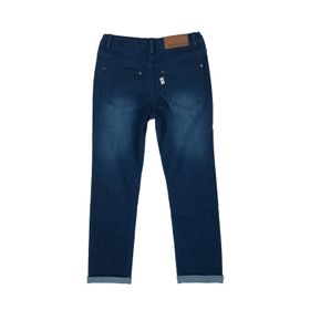 Jean Hush Puppies Kids Algodón Elastano  Thor Azul Para Niño