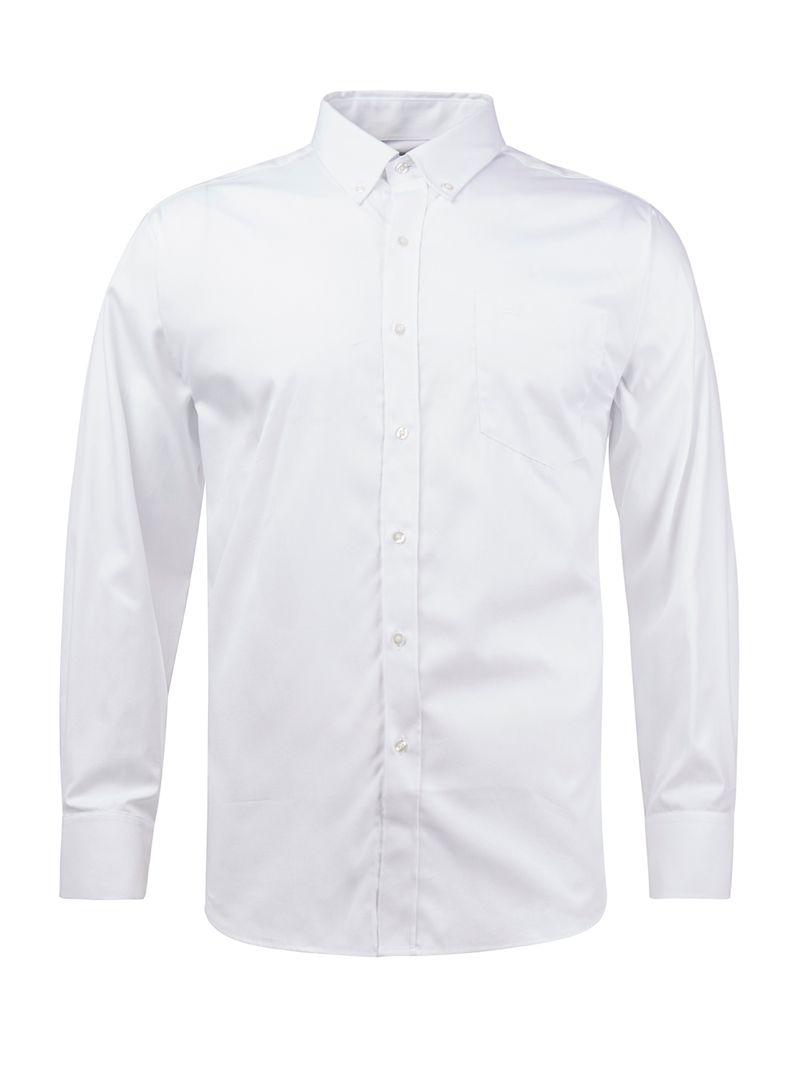 Camisa-M-L-Para-Hombre-Algodon-Easy-Solid-Blanco-Rockford