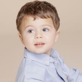 Camisa Manga Larga Hush Puppies Kids Algodón  Oxford Azul Para Niño