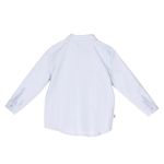 Camisa-Manga-Larga-Para--Niño-Algodon--Oxford-Azul-Hush-Puppies-Kids