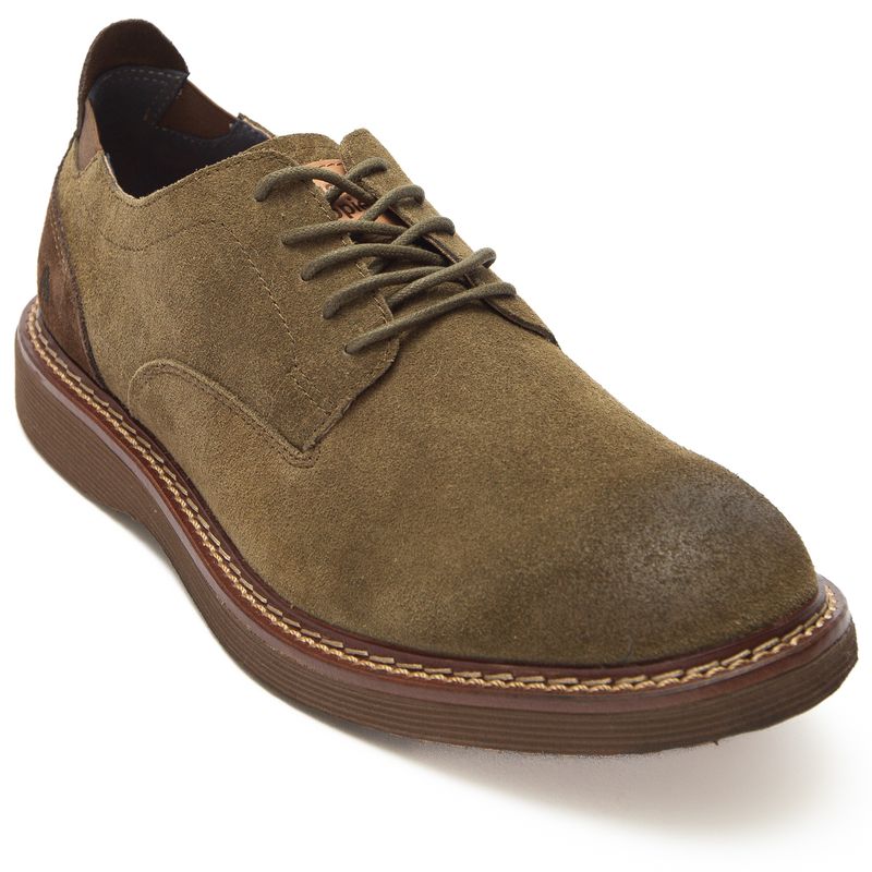 HUSH PUPPIES Zapato Casual Hombre Cuero Café Hush Puppies